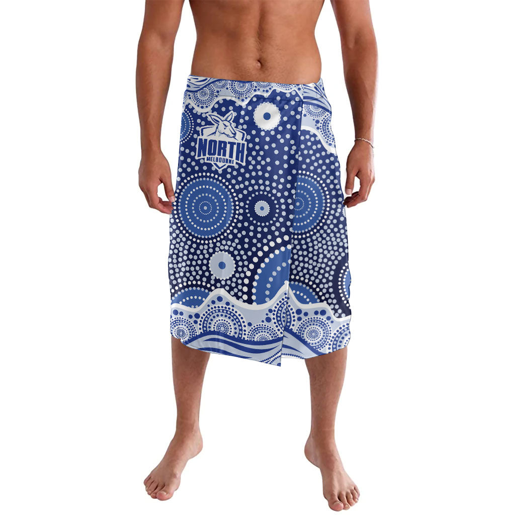 North Melbourne Kangaroos Lavalava Aboriginal Dot Pattern - Football Mascot Heritage Pride