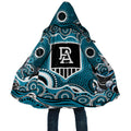 Port Adelaide Power Cloak Aboriginal Dot Pattern - Football Mascot Heritage Pride