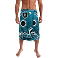 Port Adelaide Power Lavalava Aboriginal Dot Pattern - Football Mascot Heritage Pride