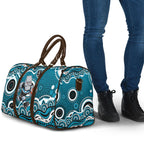 Port Adelaide Power Travel Bag Aboriginal Dot Pattern - Football Mascot Heritage Pride