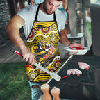 Richmond Tigers Apron Aboriginal Dot Pattern - Football Mascot Heritage Pride