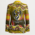 Richmond Tigers Blazer Aboriginal Dot Pattern - Football Mascot Heritage Pride