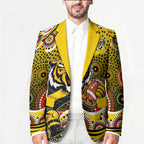 Richmond Tigers Blazer Aboriginal Dot Pattern - Football Mascot Heritage Pride