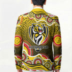 Richmond Tigers Blazer Aboriginal Dot Pattern - Football Mascot Heritage Pride