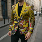 Richmond Tigers Blazer Aboriginal Dot Pattern - Football Mascot Heritage Pride