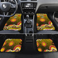Richmond Tigers Car Mats Aboriginal Dot Pattern - Football Mascot Heritage Pride