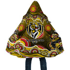 Richmond Tigers Cloak Aboriginal Dot Pattern - Football Mascot Heritage Pride