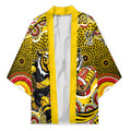 Richmond Tigers Kimono Aboriginal Dot Pattern - Football Mascot Heritage Pride