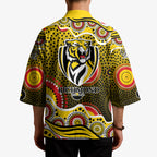 Richmond Tigers Kimono Aboriginal Dot Pattern - Football Mascot Heritage Pride