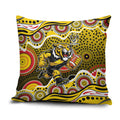Richmond Tigers Pillow Cover Aboriginal Dot Pattern - Football Mascot Heritage Pride