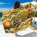 Richmond Tigers Sarong Aboriginal Dot Pattern - Football Mascot Heritage Pride