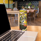 Richmond Tigers Skinny Tumbler Aboriginal Dot Pattern - Football Mascot Heritage Pride