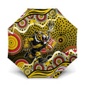 Richmond Tigers Umbrella Aboriginal Dot Pattern - Football Mascot Heritage Pride