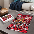 St Kilda Saints Puzzle Aboriginal Dot Pattern - Football Mascot Heritage Pride