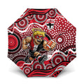 St Kilda Saints Umbrella Aboriginal Dot Pattern - Football Mascot Heritage Pride