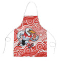 Sydney Swans Apron Aboriginal Dot Pattern - Football Mascot Heritage Pride
