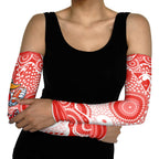 Sydney Swans Arm Sleeves Aboriginal Dot Pattern - Football Mascot Heritage Pride