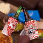 Sydney Swans 4 in 1 Can Cooler Tumbler Aboriginal Dot Pattern - Football Mascot Heritage Pride