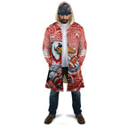Sydney Swans Cloak Aboriginal Dot Pattern - Football Mascot Heritage Pride