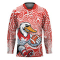 Sydney Swans Hockey Jersey Aboriginal Dot Pattern - Football Mascot Heritage Pride
