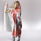 Sydney Swans Hooded Blanket Aboriginal Dot Pattern - Football Mascot Heritage Pride