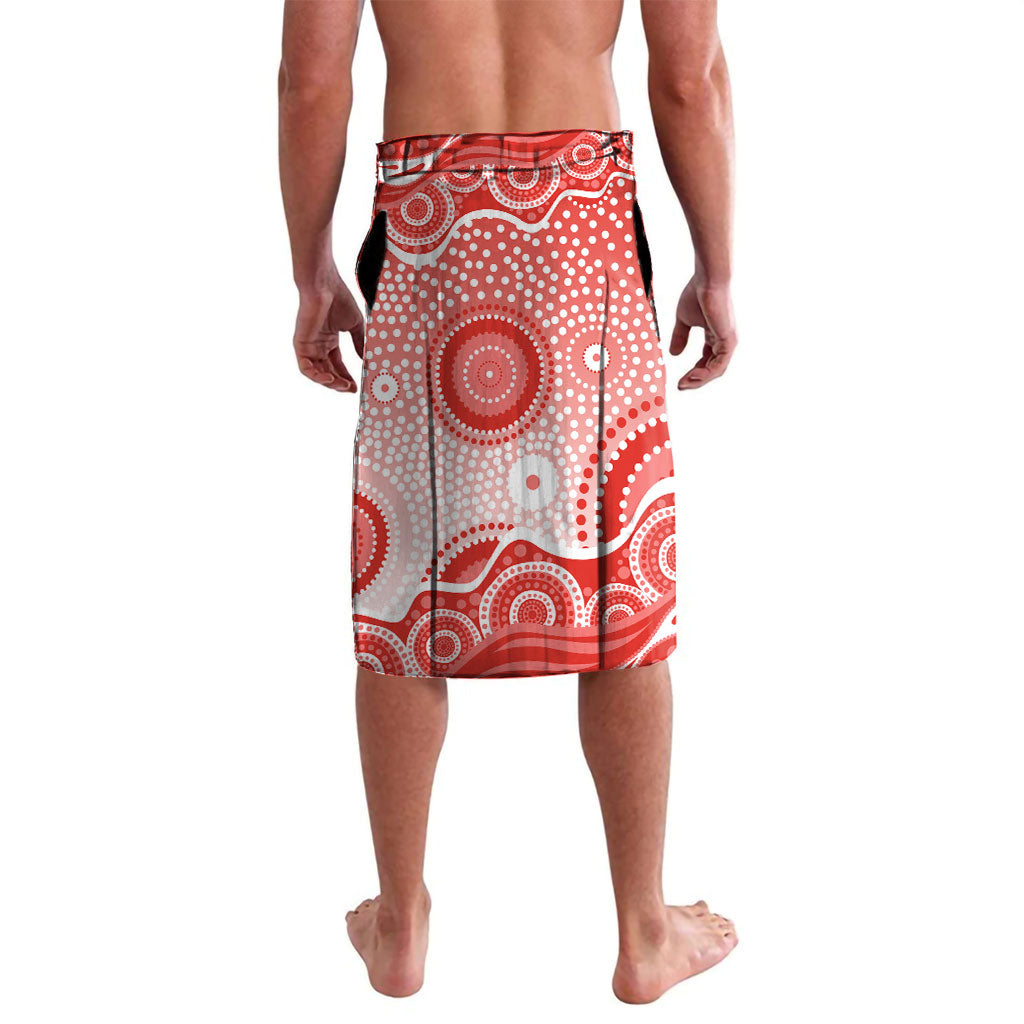 Sydney Swans Lavalava Aboriginal Dot Pattern - Football Mascot Heritage Pride