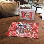 Sydney Swans Puzzle Aboriginal Dot Pattern - Football Mascot Heritage Pride