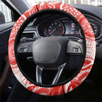 Sydney Swans Steering Wheel Cover Aboriginal Dot Pattern - Football Mascot Heritage Pride