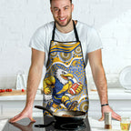West Coast Eagles Apron Aboriginal Dot Pattern - Football Mascot Heritage Pride