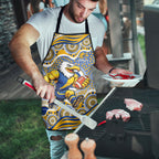 West Coast Eagles Apron Aboriginal Dot Pattern - Football Mascot Heritage Pride