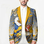 West Coast Eagles Blazer Aboriginal Dot Pattern - Football Mascot Heritage Pride