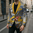 West Coast Eagles Blazer Aboriginal Dot Pattern - Football Mascot Heritage Pride