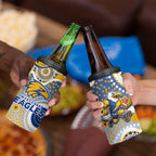 West Coast Eagles 4 in 1 Can Cooler Tumbler Aboriginal Dot Pattern - Football Mascot Heritage Pride