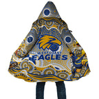 West Coast Eagles Cloak Aboriginal Dot Pattern - Football Mascot Heritage Pride