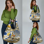 West Coast Eagles Grocery Bag Aboriginal Dot Pattern - Football Mascot Heritage Pride