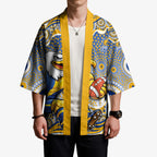 West Coast Eagles Kimono Aboriginal Dot Pattern - Football Mascot Heritage Pride