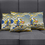 West Coast Eagles Pillow Cover Aboriginal Dot Pattern - Football Mascot Heritage Pride