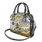 West Coast Eagles Shoulder Handbag Aboriginal Dot Pattern - Football Mascot Heritage Pride