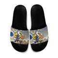 West Coast Eagles Slide Sandals Aboriginal Dot Pattern - Football Mascot Heritage Pride