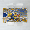 West Coast Eagles Tablecloth Aboriginal Dot Pattern - Football Mascot Heritage Pride
