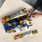 West Coast Eagles Umbrella Aboriginal Dot Pattern - Football Mascot Heritage Pride