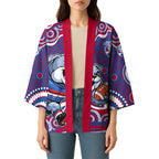 Western Bulldogs Kimono Aboriginal Dot Pattern - Football Mascot Heritage Pride