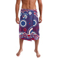 Western Bulldogs Lavalava Aboriginal Dot Pattern - Football Mascot Heritage Pride