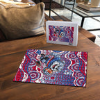 Western Bulldogs Puzzle Aboriginal Dot Pattern - Football Mascot Heritage Pride