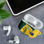 Australia National Swimming AirPods Case Tribal Dolphin Indigenous Pattern Art