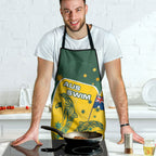 Australia National Swimming Apron Tribal Dolphin Indigenous Pattern Art