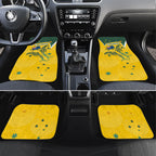 Australia National Swimming Car Mats Tribal Dolphin Indigenous Pattern Art
