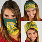 Australia National Swimming Neck Gaiter Tribal Dolphin Indigenous Pattern Art