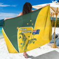 Australia National Swimming Sarong Tribal Dolphin Indigenous Pattern Art