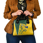 Australia National Swimming Shoulder Handbag Tribal Dolphin Indigenous Pattern Art